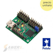 Mini Maestro Pololu Servo controlador USB 12CH