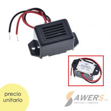 Mini Zumbador alarma constante 12V 85dB