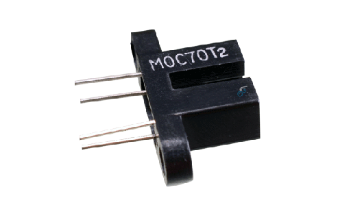 MOC70T2 Optoacoplador Tipo U de Salida Fototransistor NPN