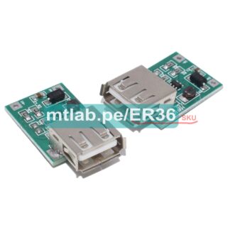 Módulo 2ph818 SBX Step Up, amplificador/elevador, convertidor DC-DC, entrada de 0.9 -5 V, salida 5V tipo USB
