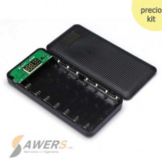 Modulo de Carga 18650 con salida Dual USB 5V 2A