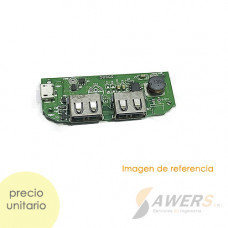 Modulo de Carga PowerBank Dual USB