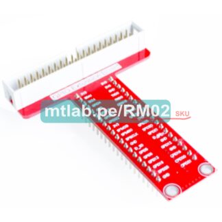 Módulo de expansión de pines GPIO en formato T para Raspberry