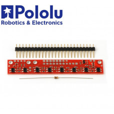 MODULO QTM-8A SENSOR QTR REFLECTIVO DE 8 OPTOS SMD