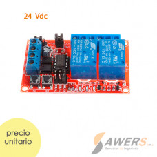 Modulo Relay 2CH con Enclavamiento