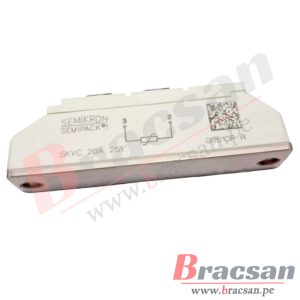 MODULO SEMIPACK1 VARISTOR EN BLOQUE 20AMP 250V SEMIKRON SKVC20A251
