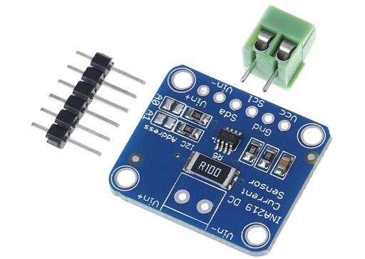 MODULO SENSOR DE MONITOREO CORRIENTE/POTENCIA BIDIRECCIONAL INA219 I2C