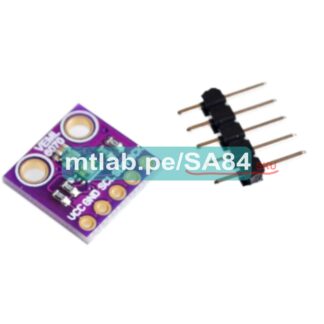Módulo sensor UV VEML6070 Sensor de detección de ultravioleta, protocolo I2C, sensibilidad lineal, alimentación de 2.8 – 5 V