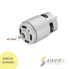 Motor Spindle 775 12V 14600RPM eje 5mm