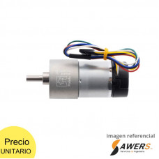 Motorreductor 150:1 37Dx73L 12V con encoder
