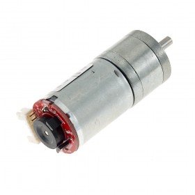 MOTORREDUCTOR JGA25-370 CON ENCODER DC12V 350RPM