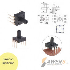 MPS20N0040D-D Sensor de Presion Integrado 0-5 psi (40kPa) DIP-6 para Arduino y Raspberry