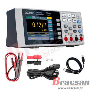 MULTIMETRO DIGITAL DE BANCO DE 4 ½ DIGITOS AC/DC 750VAC 1000VDC 10A TRUE RMS OWON XDM1041