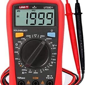 MULTIMETRO DIGITAL UNI-T UT-33D+