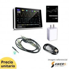 Osciloscopio digital FNIRSI-1013D, 2 canales, 100MHz, 1GS/s, portátil