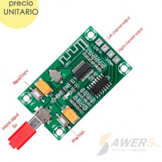 PAM8403 AMPLIFICADOR 3W STEREO 2.5V A 5V CLASE D