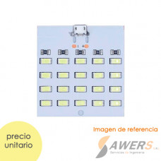 Panel de iluminación LED Usb 5730 20Leds