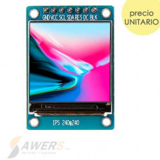 Pantalla Circular de 1.28″ LH128R-IG01, TFT LCD 240×240