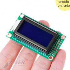 Pantalla LCD Alfanumerico 8x2