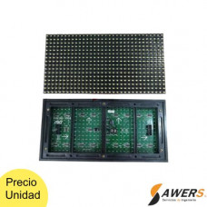 Pantalla led P10 16x32 Amarillo Exterior