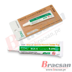 PASTA FLUX PARA SOLDAR 15ML LIBRE DE HALOGENO, PLOMO BAKU BK-229