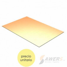 PCB Virgen 20*15cm 1layer (Fibra de vidrio)