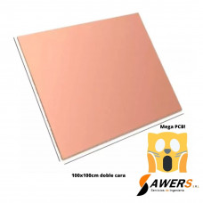 PCB Virgen 2layer 100x100cm (fibra de vidrio)