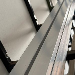 PERFIL DE ALUMINIO RANURADO PARA BASE DE CNC