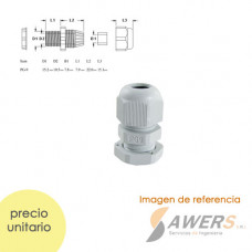 PG9 Cable Conector IP68 (Diametro cable 4 - 8mm)