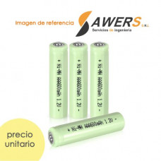 Pila NiMH AAA 1.2V 600mAh recargable