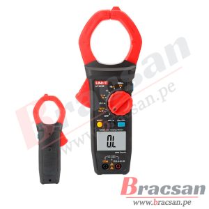 PINZA AMPERIMETRICA DIGITAL 1000A AC CON NCV, CAPACIMETRO UNI-T UT-205B