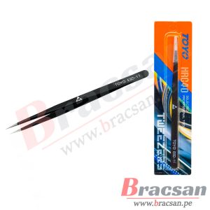 PINZA ANTIESTATICA ANTIMAGNETICA PUNTA FINA RECTA TOYO ESD-14