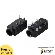 PJ320A Jack Hembra 3.5mm Audio Stereo