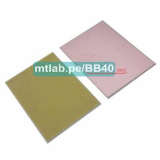 placa de fibra de vidrio para PCB de DOBLE CARA 10×15 cm