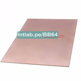 placa de fibra de vidrio para PCB de DOBLE CARA 5×10 cm