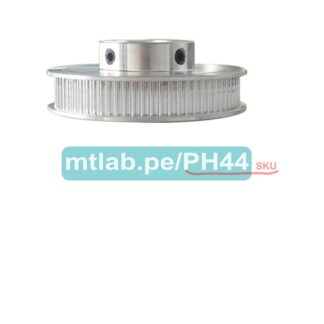 Polea HTD 3M-15m-72T, 14 mm diámetro interno