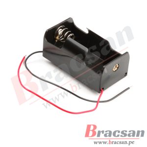 PORTA BATERIA CON CABLE TAMAÑO D, R20 1 PILA COMF BH-111A
