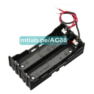 Porta batería para 18650 x2PCS 7.4V