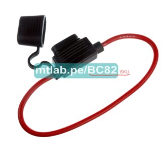 Portafusible automotriz para fusible ATO tipo uña
