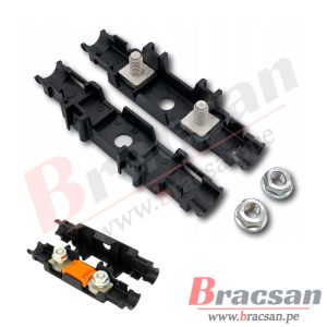 PORTAFUSIBLE CON FIJACION A TORNILLO PARA FUSIBLE MEGAVAL 68,6MM MTA 0300380
