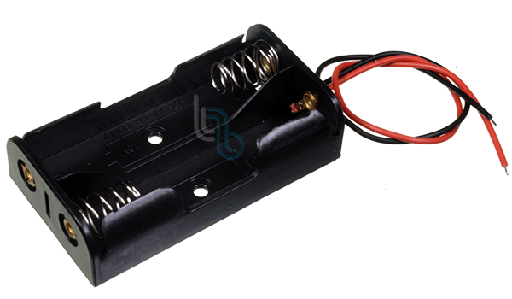 Portapilas AA Para 4 Pilas AA de 1.5V u otras Baterias de Tamaño LR6