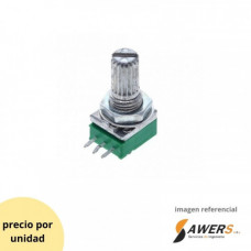 Potenciometro de audio RV097NS 20/50k 3P 15mm