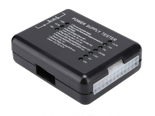 Probador de Fuente ATX de computadora con LEDs, Tester para Reparacion de Computadora