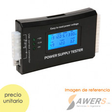 Probador Digital Para Fuente de Alimentacion ATX