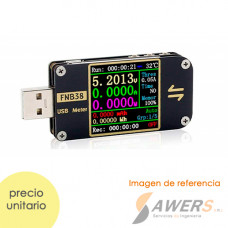 Probador USB Voltimetro Amperimertro FNB38