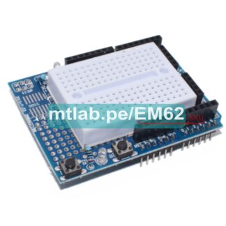 Proto Shield con mini breadboard SYB-170 y base para ARDUINO MEGA