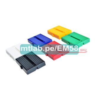 Protoboard 170 puntos PCB. 46x34x9.4mm