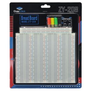 PROTOBOARD DE 4 CUERPOS CON BASE METALICA Y BANANAS