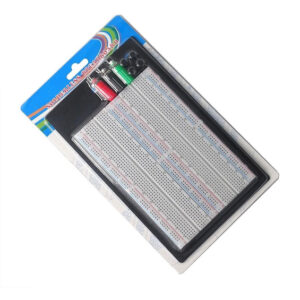 PROTOBOARD DOBLE CON BASE METALICA Y BANANAS