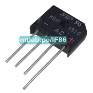 PUENTE DE DIODOS DE 15 AMP 700 VRMS